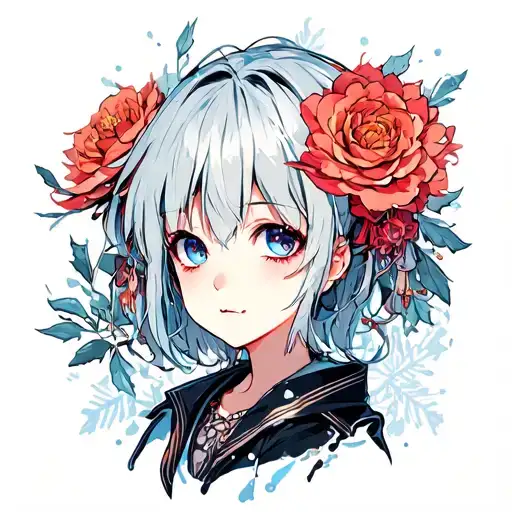 Sousou no freezing tattoo design idea