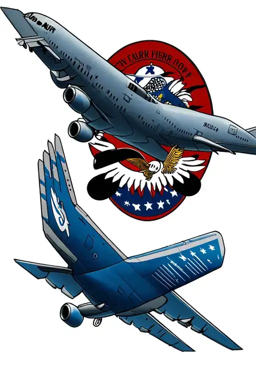 us air force c-17 tattoo design idea