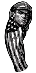 us navy sailor tattoo design idea