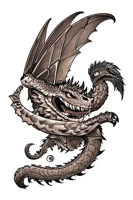 Httyd tattoo design idea