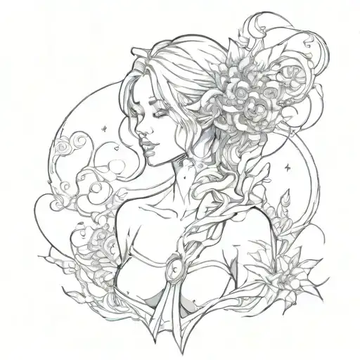 half of me has already disappeared   tattoo design idea