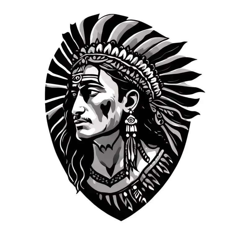 Christian tatto with indian culture tattoo that includes tattoo design idea