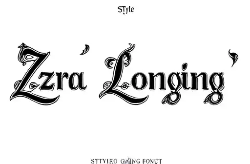 "Ezra Longing" tattoo design idea