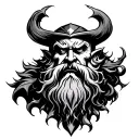 Dwarven tattoo design idea
