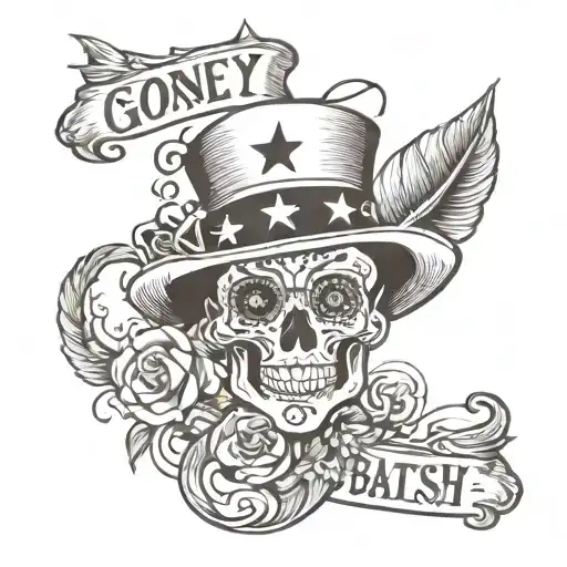 gooney birthday bash 2025 prominently displayed tattoo design idea