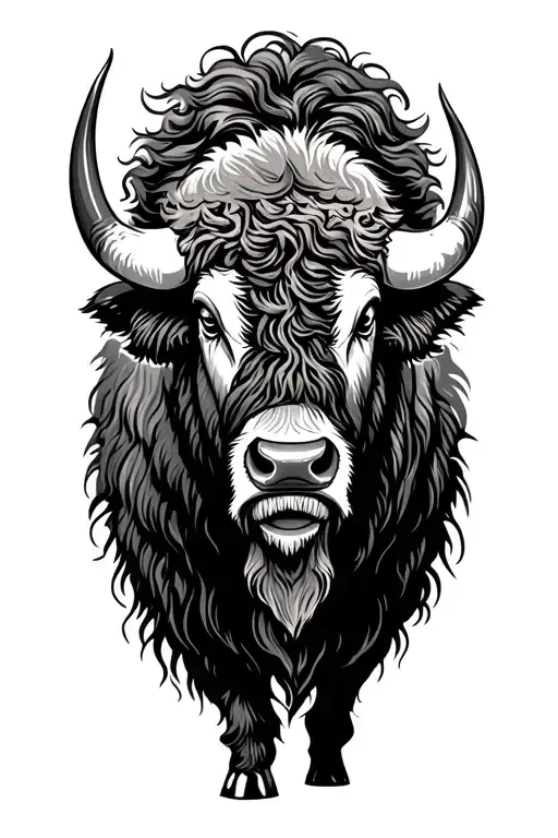 Minnesota Vikings, star, bison, beer, friends, tattoo design idea