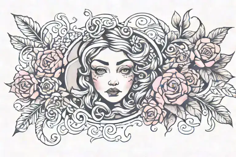 Sabrina Nicole Caraveo, 11/02/1995, 2pm, mother, life story tattoo design idea