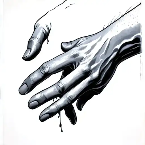 Take my hand, take my whole life too tattoo design idea