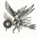 icarus tattoo design idea
