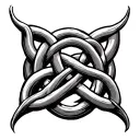 Witches Knot tattoo design idea