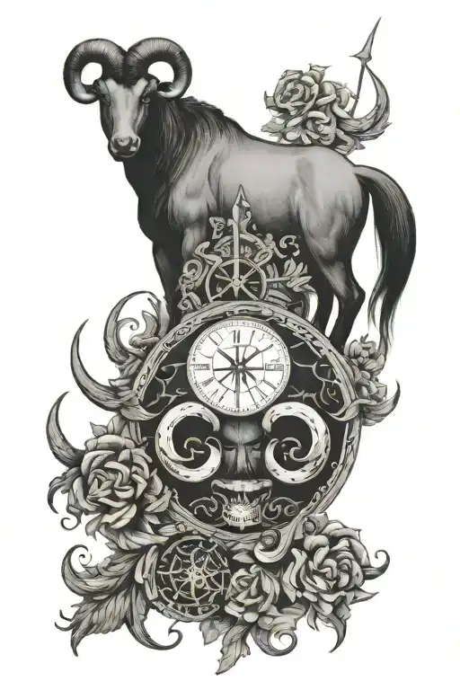 Gemini 1979 Aries 2006 and Sagittarius 2009 tattoo design idea