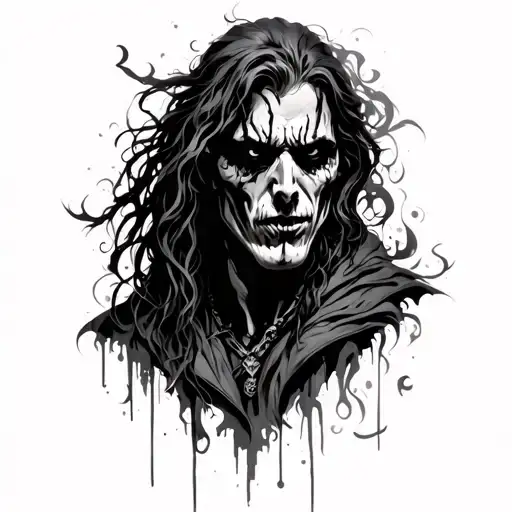 Sandman tattoo design idea