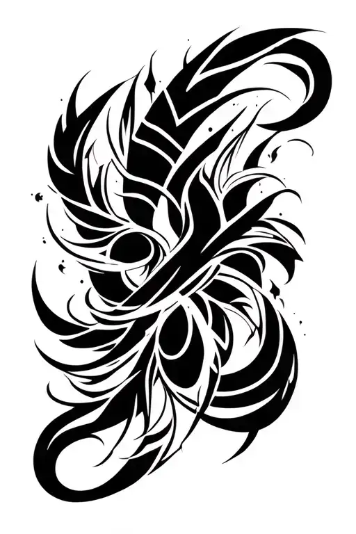 overcoming adversity tattoo design idea