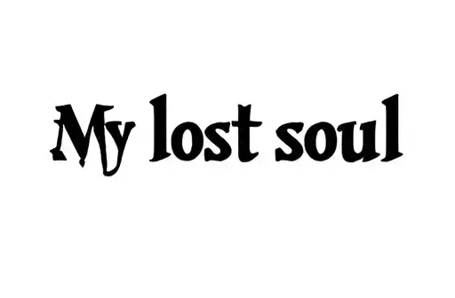"My lost soul " tattoo design idea