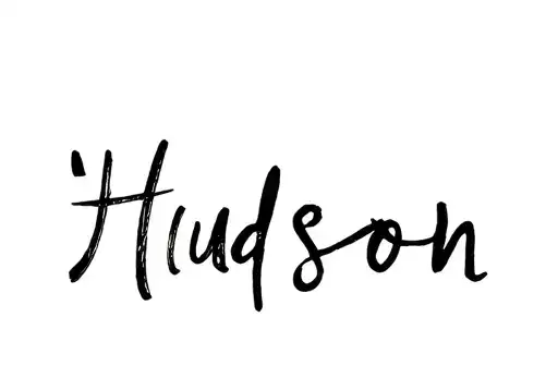 "Hudson
" tattoo design idea