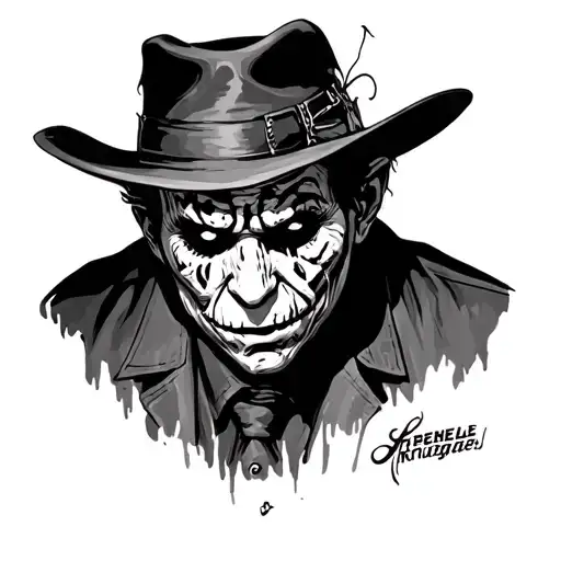 Freddy Krueger tattoo design idea