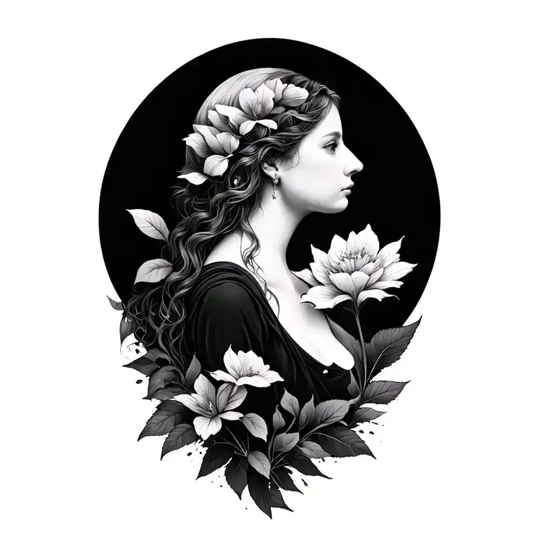 nature tattoo design idea