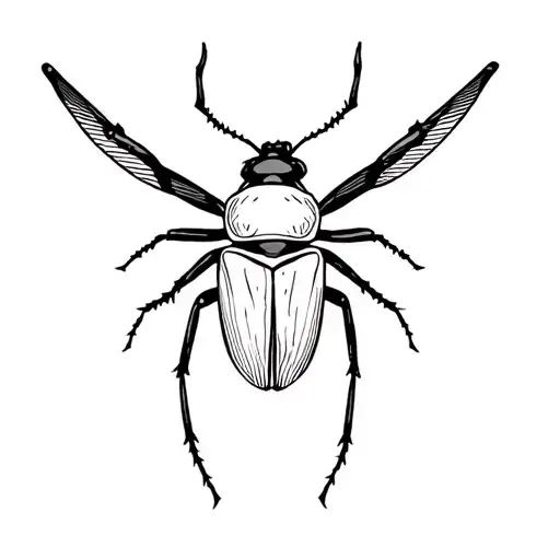 Beetlejuice  tattoo design idea