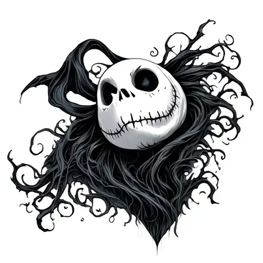 Nightmare Before Christmas tattoo design idea