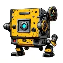 borderlands claptrap vault tattoo design idea