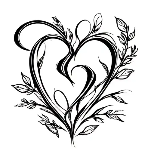 love,eternity,everlasting tattoo design idea