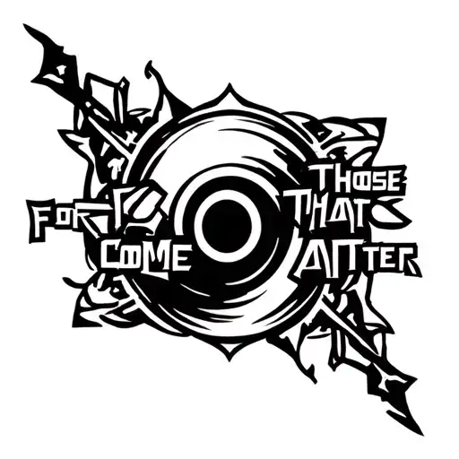 "For Those That Come After" Pokeball, Yu-Gi-Oh card, Keyblade tattoo design idea