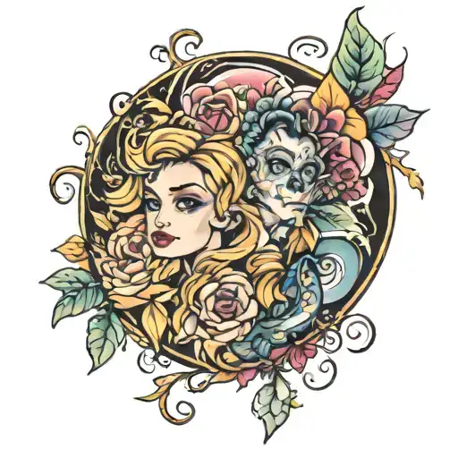Chloe and dylan  tattoo design idea