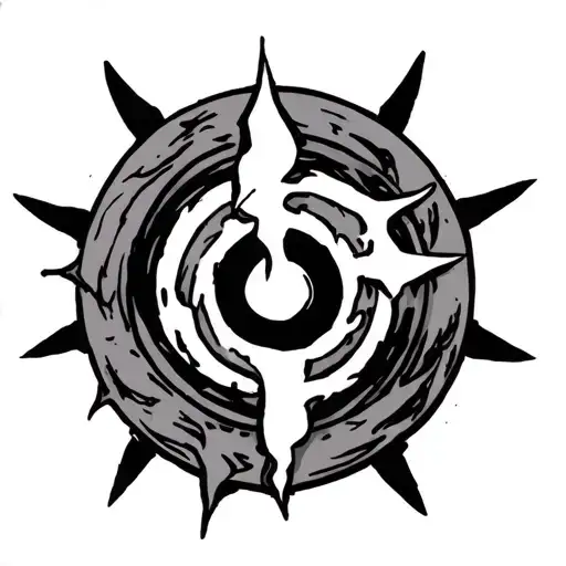 curse seal naruto tattoo design idea
