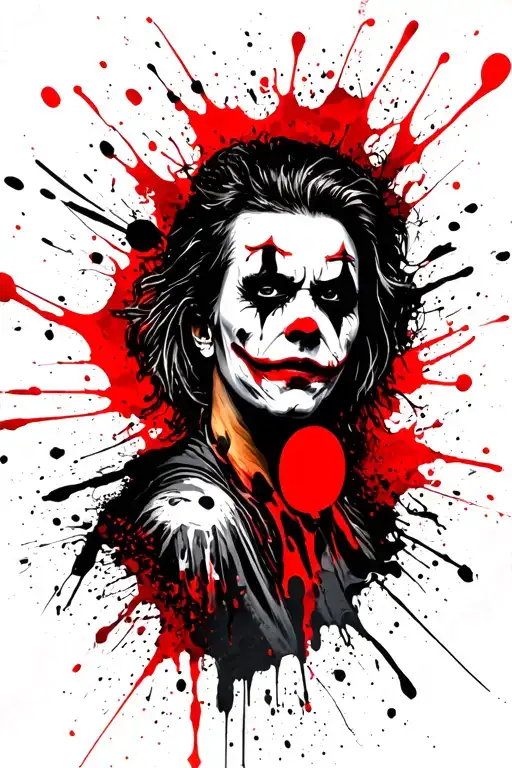 why so serious ha ha ha ha ha tattoo design idea