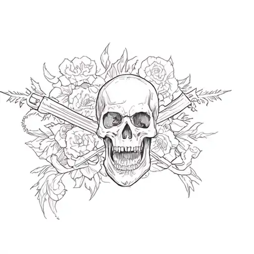 death before dishonor tattoo design idea
