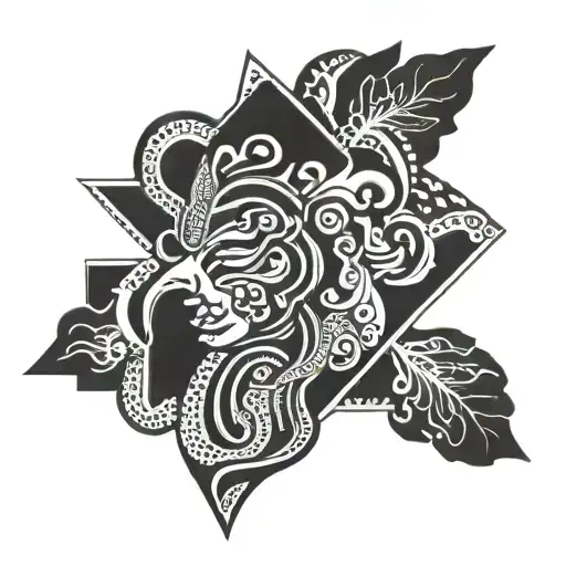 Peruvian tumi tattoo design idea