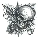 truth bomb tattoo design idea