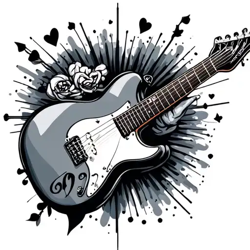 Music Lover tattoo design idea