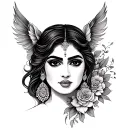 Rekha nehal devansh tattoo design idea