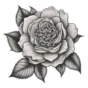 Camellia tattoo design idea