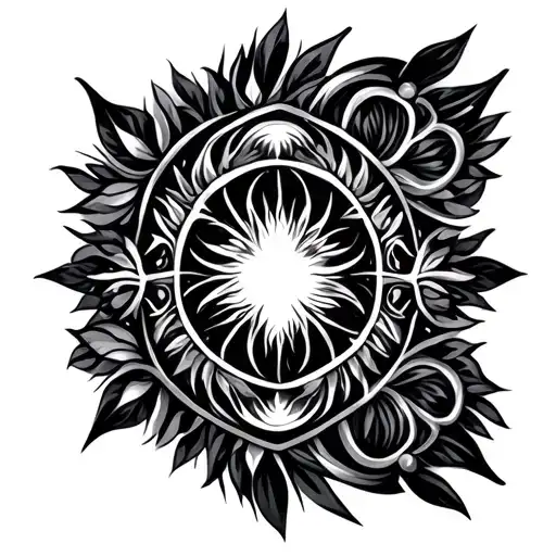 Tribal And Meanings tattoo design idea