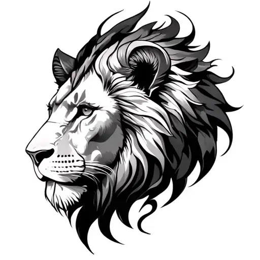 Leo, Virgo, Aries, Gemini and Sagittarius combined tattoo design idea