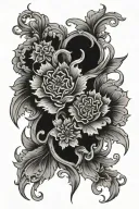 Slavic mithology tattoo design idea