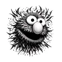 elmo tattoo design idea