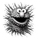 elmo tattoo design idea