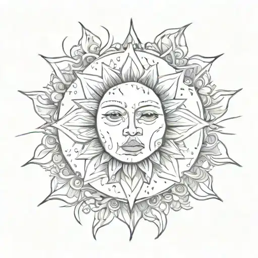 Sunny fuck me tattoo design idea