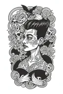 Gay tattoo design idea