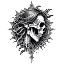 mortal sin pride tattoo design idea