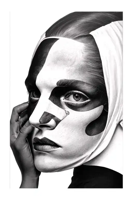 nicolo machiavelli keep mask on own her face tattoo design idea