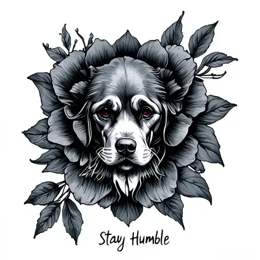 Stay Humble tattoo design idea