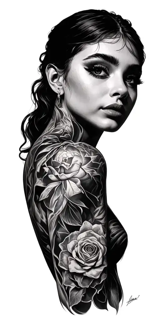 things from Adeles songs incorporated tattoo design idea