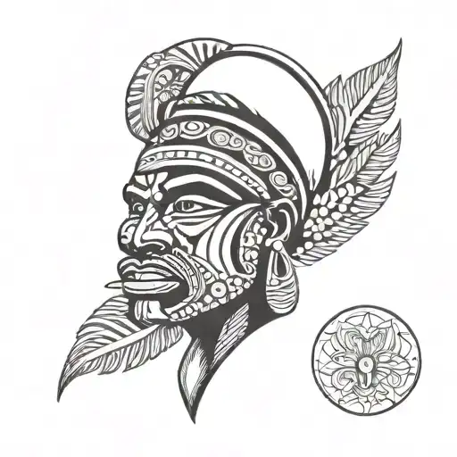 Igbo tattoo design idea