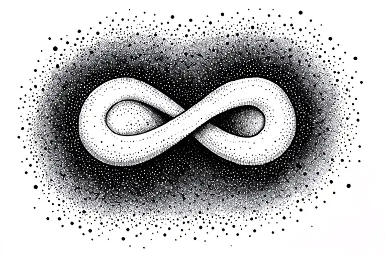 "together forever" infinity symbol tattoo design idea