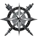 Mariners Cross tattoo design idea