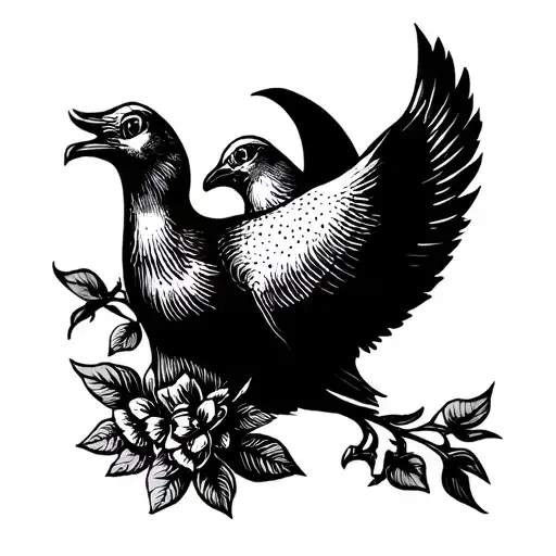 symbol of Calabrian family not cliche tattoo design idea